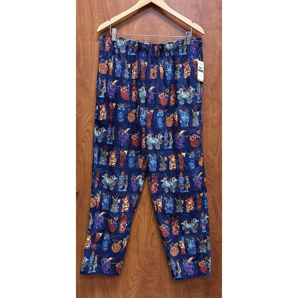 Tommy Bahama Pajama Pants Large Men’s Tropical 100% Cotton NWT Island Resort